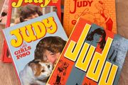 6 vintage Judy annuals