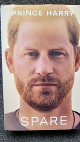 Spare. Prince Harry book.
