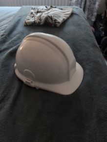Hard Hat .. White .. Price Drop