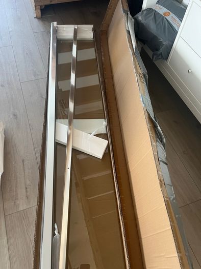 flipper shower panel