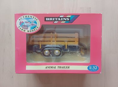 Britains Animal Trailer Farm Model Boxed MINT