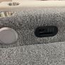 New Dallas Grey & Beige Fabric Electric Sofa Bed Image 6