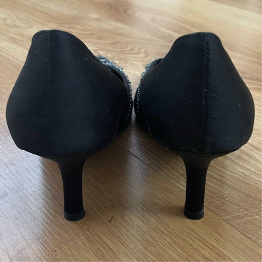 black high heels 38/5