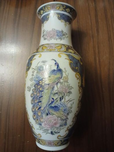 Japanese Floral Vase