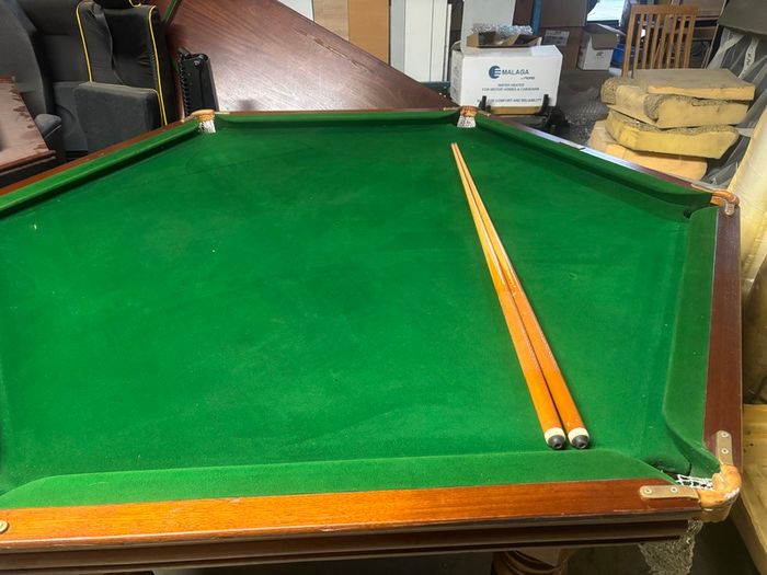 Rare Vintage Hexagon Pool Table