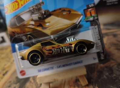 '68 Corvette ! Gas Monkey Garage ! HW Dream Garage ! 2023 ! Hot Wheels ! Mattel !