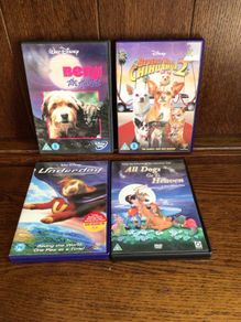 4 Dog Themed Childrens Dvds