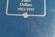 Peace Silver Dollar Part Set In Whitman Album