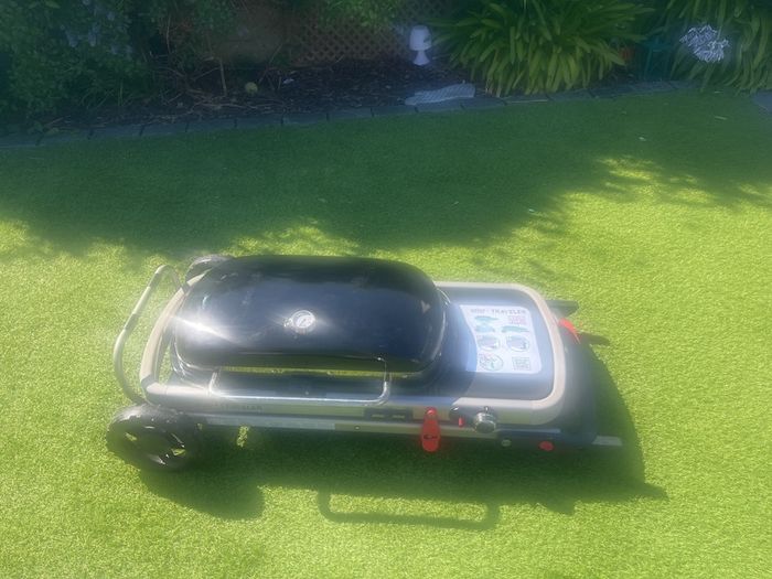 Weber traveler BBQ