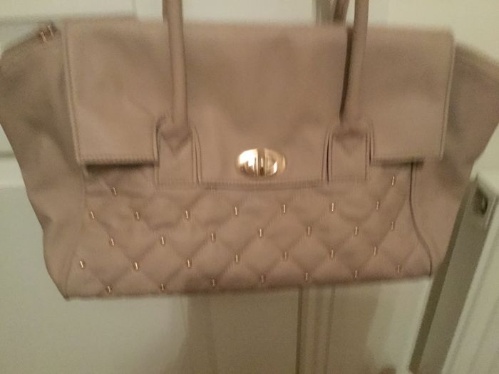 Bag nude studded bag