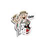 Lyons Tea Minstrels Smiley Glossy Stickers 3-Pack Image 2
