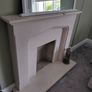 limestone fireplace and hearth Image 3