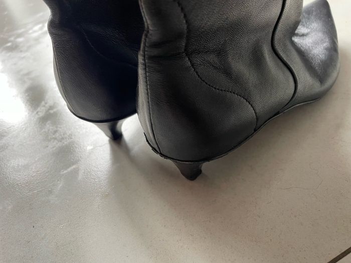knee high women's tall boot pointed toe COS size UK 6