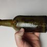 252 - Vintage Green Glass PJ Scanlan and Co Free State Smith Street Cork Collectible Decorative Beer Bottle Image 4