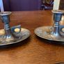 GENESIS  of Mullingar FURTHER REDUCED set of two candle holders as new   Snow fox candle holders Image 7