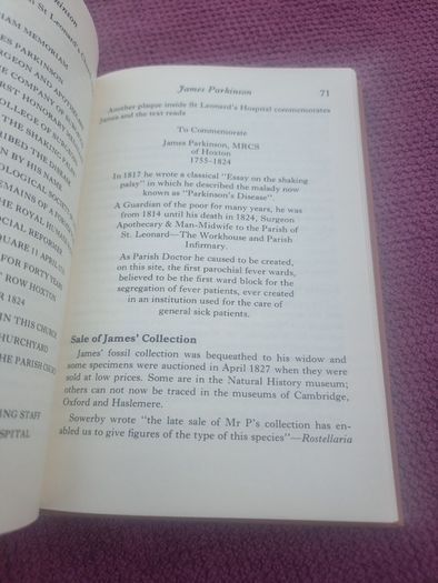 James Parkinson 1755-1824 and a reprint of The Shaking Palsy (HARDCOVER)