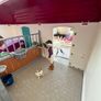Schleich stables, horses, people and all in pic Image 3