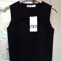 Zara occasion top  cut out detail bnwt