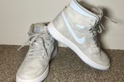 Nike Air Jordan1 Light Grey / Baby Blue UK4