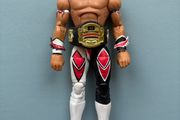 WWE Mattel Rey Mysterio Elite Flashback Cruiserweight Championship Series 32 2014 - Wrestling Figure