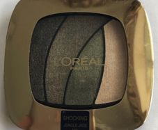 L'Oreal Paris Colour Riche Eyeshadow Quad Shocking Jungle Jade S6 BRAND NEW