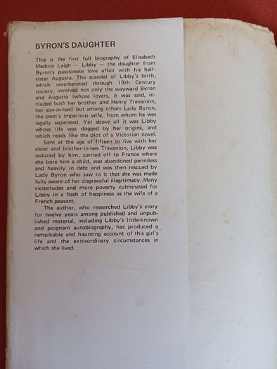 Byrons Daughter / A Biography/ Catherine Turney/ 1975