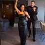 leather maxi dress Image 2