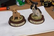 Dog figurines leonardo