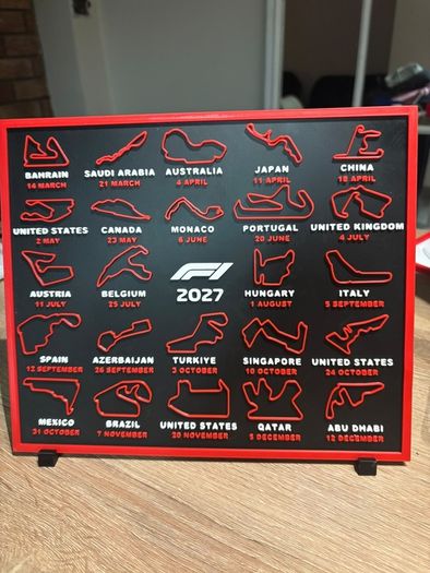 Formula 1 2027 calender