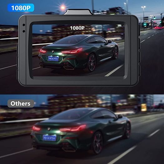 Dash Cam Front and Rear Dashcam 1080P Full HD Dash Camera In Car Camera Dashboard Camera Dash Cams for Cars with Free 32G SD Card, 3" LCD, Night Vision, F2.0, WDR, G-Sensor, Parking Monitor