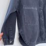 Mos Mosh denim embroidered overcoat Image 5