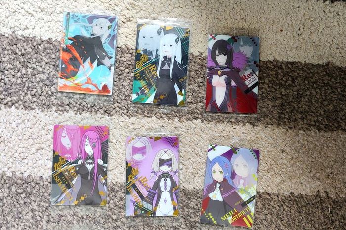 Re:Zero - Life in a Different World From Zero Anime Cards Manga Japan Original Bandai
