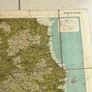 Bartholomew's reduced survey sheet Dublin and Athlone tourists and cyclists map Image 7