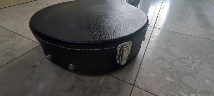 Banjo hard case gig bag - black (fits 19 fret banjos perfectly)