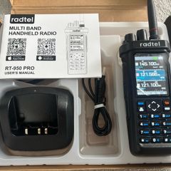 Radtel RT-950 PRO 10W Multi-Band Radio  GPS  APRS / Bluetooth