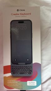 Clicks Creator Keyboard Case (iPhone 15 Pro Max)