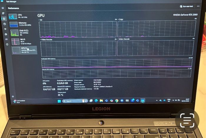 Lenovo Legion 5 15 ARH05H Gaming Laptop