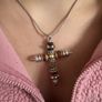 Silver 925 chain and cross Image 4