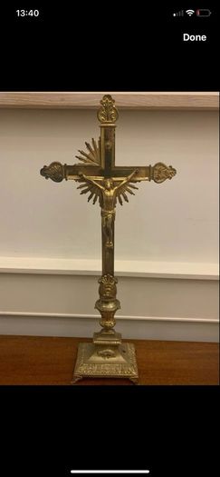 Brass Crucifix from Vikings TV Series