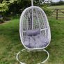 Hanging Swings Eggs  Metal Frame  Free Delivery Image 2