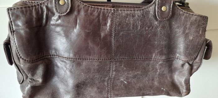 Genuine leather Next brown Handbag