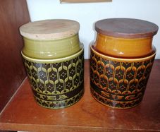Hornsea storage jars by 2