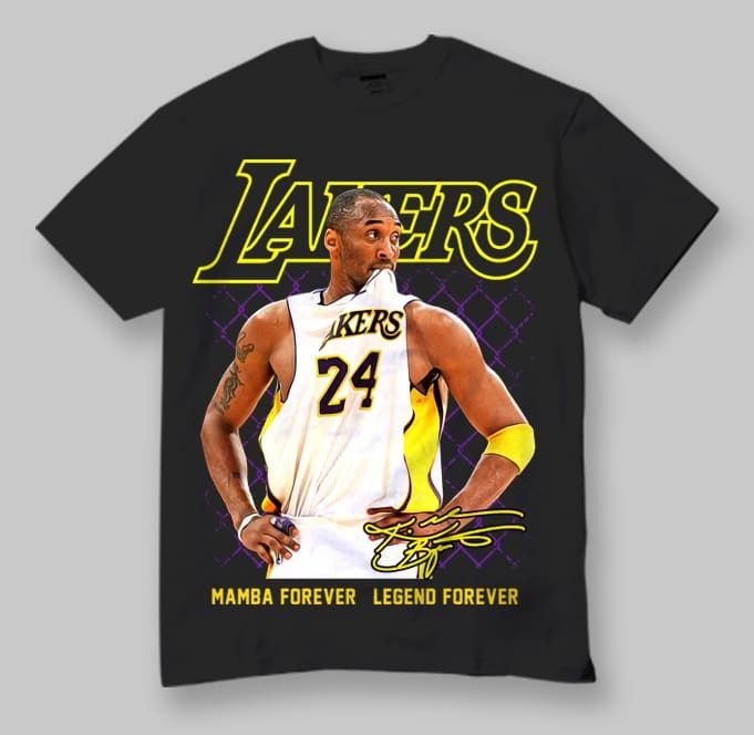 Kobe Bryant t-shirts black mamba t-shirts