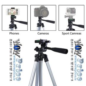 20611 Tripod Stand Mount Holder For Camera Smart Phone 650mm- 25 Inch