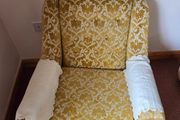 2 Gold Classic Armchairs