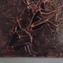 Vintage copper & enamel wall art, Mid century wall hanging Image 7