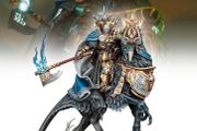 Warhammer stormcast eternal lord vigilant on gryph stalker. age of sigmar