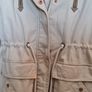 Cream Winter Coat Fur Lined SIZE 6 Image 5