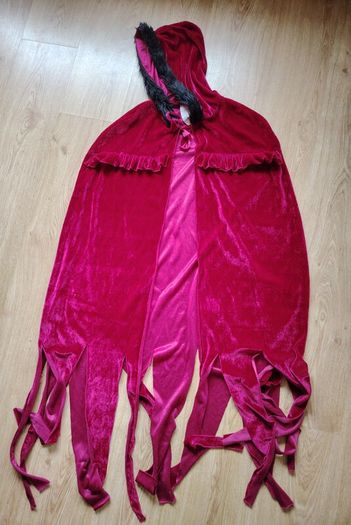 Red Riding Hood Dress + Cape Size 8-10