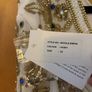 Virgos Lounge Curve Ivory Embellished Dress UK 22 Image 5
